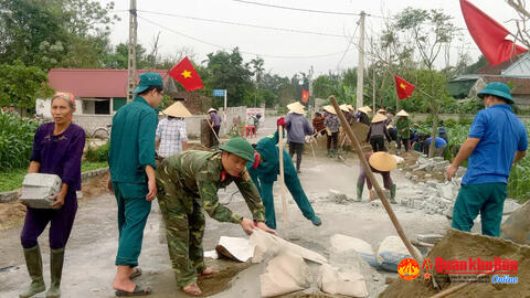 Lực lượng vũ trang Hà Tĩnh "Tiếp bước chiến sĩ Điện Biên - Tiến lên giành 3 nhất"
